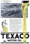 1925 Texaco Motor Oil