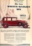 1929 Willys-Knight Six. Another Advance in Leadership