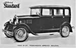 1930 Standard 9 HP Teignmouth Special Saloon