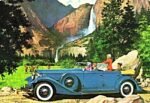 1933 Packard Sport Phaeton in Yosemite