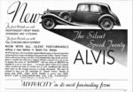 1935 Alvis Speed Twenty Sports Saloon