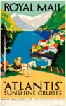 1935 Royal Mail. 'Atlantis' Sunshine Cruises