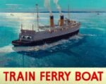 1936 Train Ferry Boat. Southern Railway