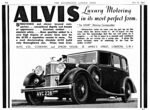 1937 Alvis Saloon. Luxury Motoring in its most perfect form
