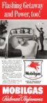 1939 Flashing Getaway and Power, too! Mobilgas