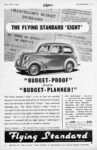 1939 Flying Standard Eight. 'Budget - Proof' because 'Budget - Planned!'