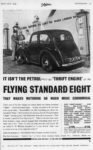 1939 Flying Standard Eight. It Isn't The Petrol - it's the 'Thrift Engine'