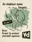 1940 An elephant never forgets... do you? Don't forget to protect yourself against VD