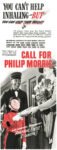 1942 You Can't Help Inhaling - But You Can Help Your Throat! Call For Philip Morris