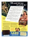1943 Who wouldn't fight harder for a girl like that! Lane