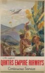 1944 Air support. Qantas Empire Airways. Continuous Service