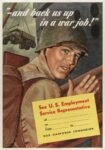 1944 - 'and back us up in a war job!'