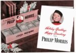 1945 Holiday Greetings and Happy Smoking from Philip Morris