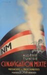 1947 Algerie, Tunisie. Cie De Navigation Mixte.