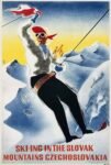 1947 Ski-Ing In The Slovak Mountains Czechoslovakia
