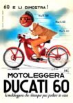 1951 Motoleggera Ducati 60 la motoleggera che chiunque puo portare in casa. 60 E Li Dimostra!
