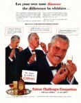 1952 Let your own taste discover the difference in Whiskies. Calvert