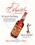 1952 The 'Sign' of a Good Whiskey. 'Sign of a Good Host'. Old Taylor