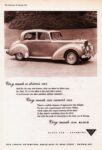 1955 Alvis TC 21/100. Very much a driver-s car. Very much an owner-s car. Very much an Alvis