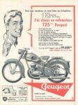1956 j'ai choisi un velomoteur 125cm3 Peugeot