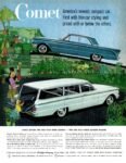 1960 Mercury Comet. America's newest compact car