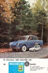 1961 DAF 600 Deluxe. U, mevrouw, rijdt natuurlijk ook op Michelin banden