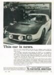 1967 Toyota 2000 GT. This car is news