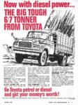 1967 Toyota 6/7 Tonner, Now with diesel power...
