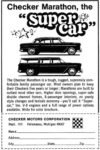 1968 Checker Marathon, the 'Super Car'