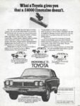 1969 Toyota Crown 2300. What a Toyota give you that a £4000 limousine doesn't