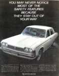 1969 Toyota Crown. You May Never Notice Most Of The Safety Features Because They Stay Out Of Your Way