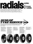 1969 radials radials & more radials. Dunlop Tyre Service