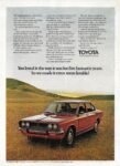1971 Toyota Corona. You loved it the way it was for five fantastic years. So we made it even more lovable!