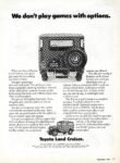 1971 Toyota Land Cruiser. We don't play games with options