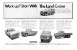 1971 Toyota Trucks. Work up. Start With The Land Cruiser