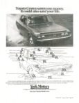 1972 Toyota Crown saves your money. It could also save your life