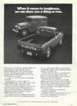 1972 Toyota Half-Ton and Land Crusier. When it comes to toughness, we can show you a thing or two