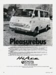 1972 Toyota Hi-Ace. Pleasurebus (South Africa)