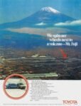 1972 Toyota. We spin our wheels next to a volcano.. Mt. Fuji