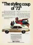 1973 AMC Hornet Hatchback. The styling coup of '73