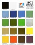 1973 American Motors (AMC) Exterior Colors