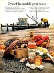 1973 One of the world's great tastes. Old Forester