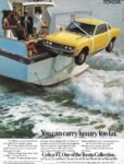 1973 Toyota Celica ST. You can carry luxury too far