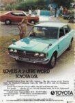1973 Toyota Corona GSL. Love Is A 2-Litre Word Toyota GSL