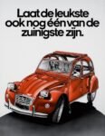 1976 Citroën 2CV Spot limited edition. Let the nicest one also be one of the most economical