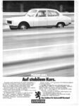1976 Peugeot 504L. Auf stabilem Kurs