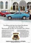 1976 Toyota Celica Liftback. For all those who have been denied the pleasure of driving the Celica Hardtop
