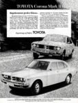 1977 Toyota Corona Mark II. Repräsentant großer Klasse