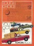 1977 Toyota Pickup. Tough Choice