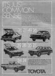 1977 Toyota. It's Just Common Sense